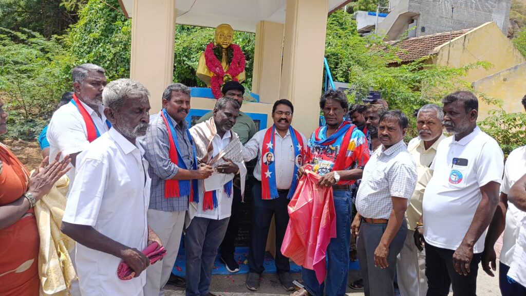 திருச்செங்கோடு நகர விடுதலை சிறுத்தைகள் கட்சி செயலாளராக திருநாவுக்கரசு நியமனம்