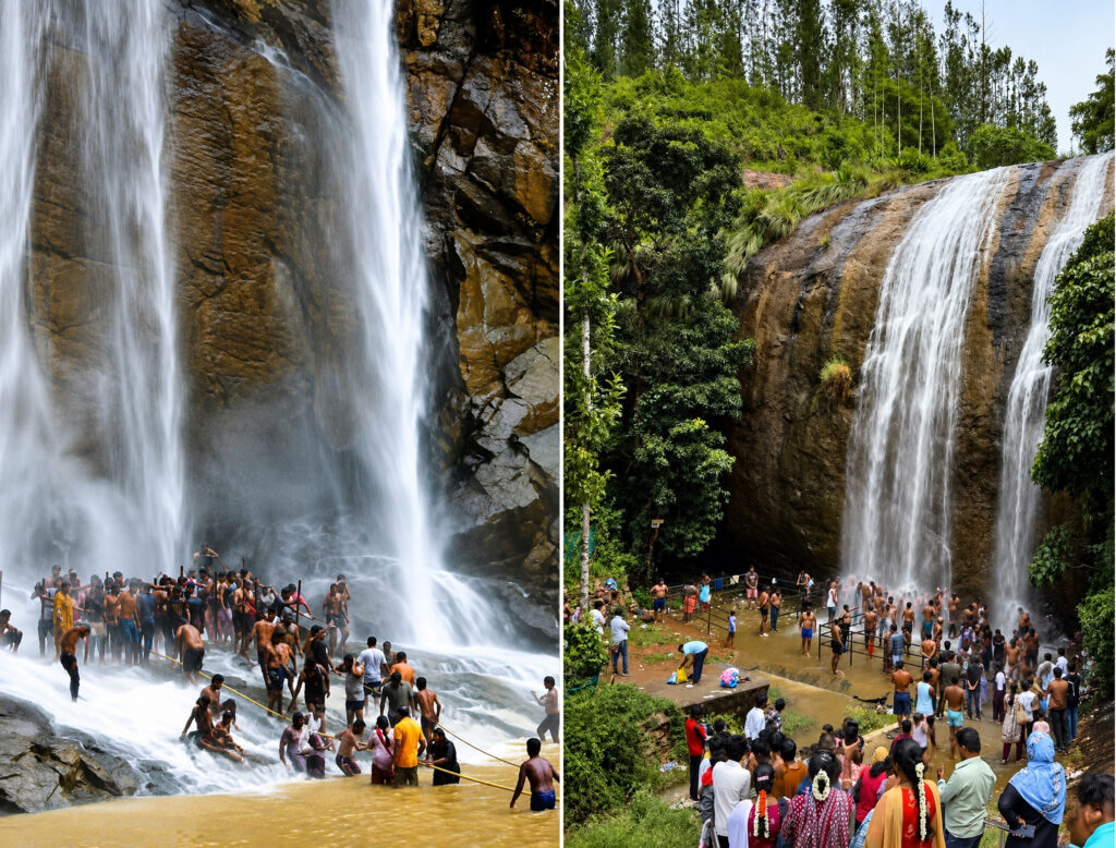 மழையால் மீண்டும் ஆர்ப்பரிக்கும் கொல்லிமலை அருவிகள்: சுற்றுலா பயணிகள் குவிந்தனர்.