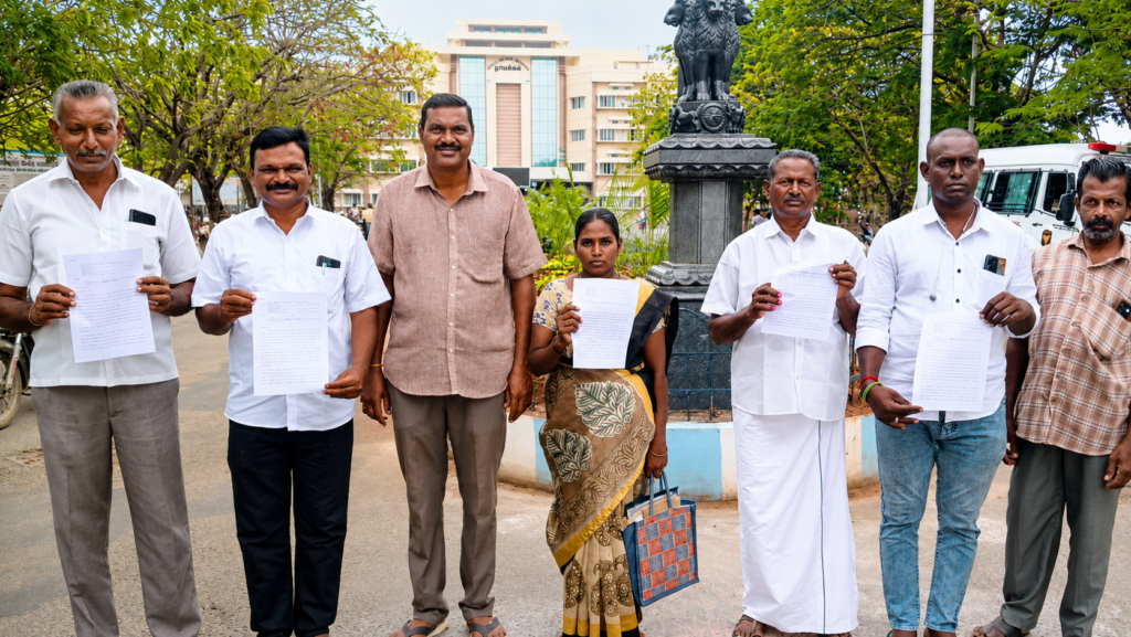 கல் குவாரிகளின் எல்லை அளவீடுகளை மீண்டும் முறையாக மேற்கொள்ள வேண்டும்: விவசாயிகள் கோரிக்கை.